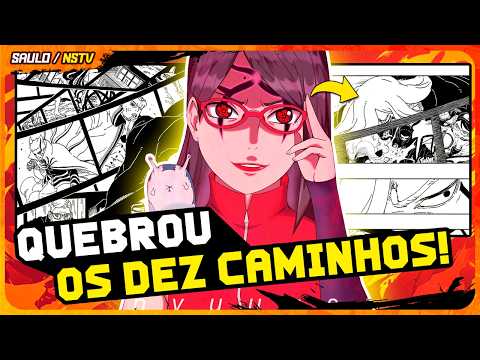 SARADA QUEBROU O FUTURO PREVISTO POR KASHIN KOJI❗【 BORUTO TBV CAP 19 】