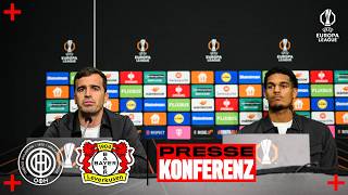 Press conference with Martinez and Quansah ahead of OFI Crete 🆚 Bayer 04 | Europa League, MD3