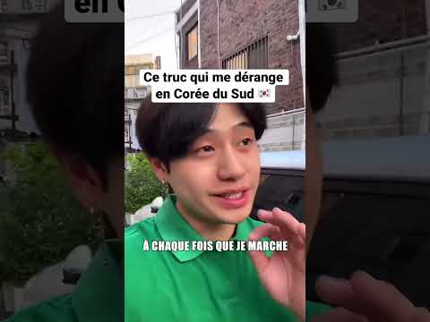 Ce truc qui me dérange en Corée du Sud 🇰🇷🥲 vous en pensez quoi ?