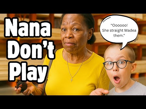 Nana Don't Play When It Comes With Her Grand Babies