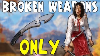 Can you beat DEAD ISLAND with only Broken Weapons?!