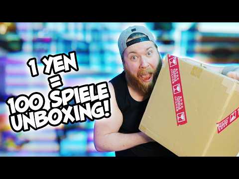 1¥ = 100 SPIELE Unboxing!