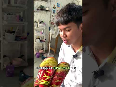 untung aja ada saka clean!!! #ballwithalthaf #laundrysepatudepok