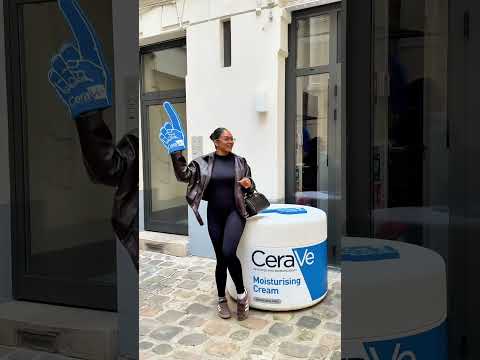 Layanne encourage cerave 🤍💙