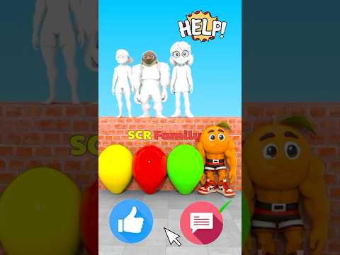 challenge to choose the right color ball #brainrot #scaryteacher #short