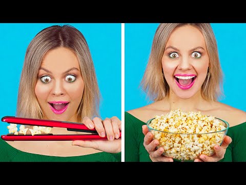 KIAT MAKANAN KEREN DAN TRIK LUCU || Tips DIY dan Kiat Mudah Seputar Makanan oleh 123 GO!