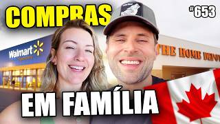 Acabou o VERÃO no Canadá? Compras em Família #651