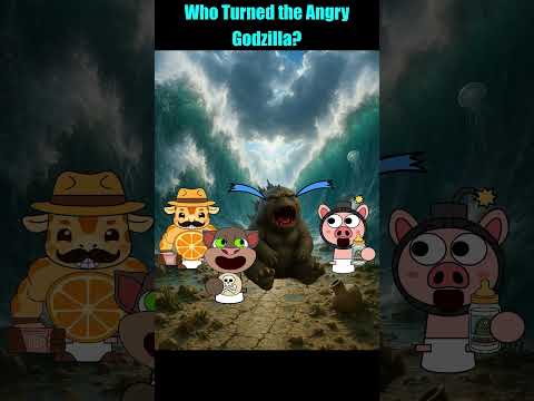 Who Turned the Angry Godzilla into a Baby | Ganganzelli Trulala | Incredibox Sprunki #sprunki