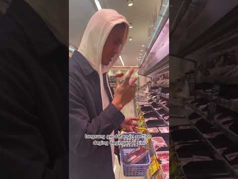 SUPERMARKET JEPANG DAGINGNYA BAGUS BANGET!!!