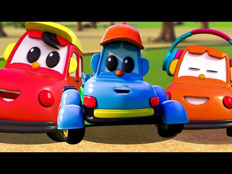 Five Little Cars + More Vehicle Cartoon Videos for Kids