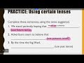 Verb Tense Consistency and Usage
