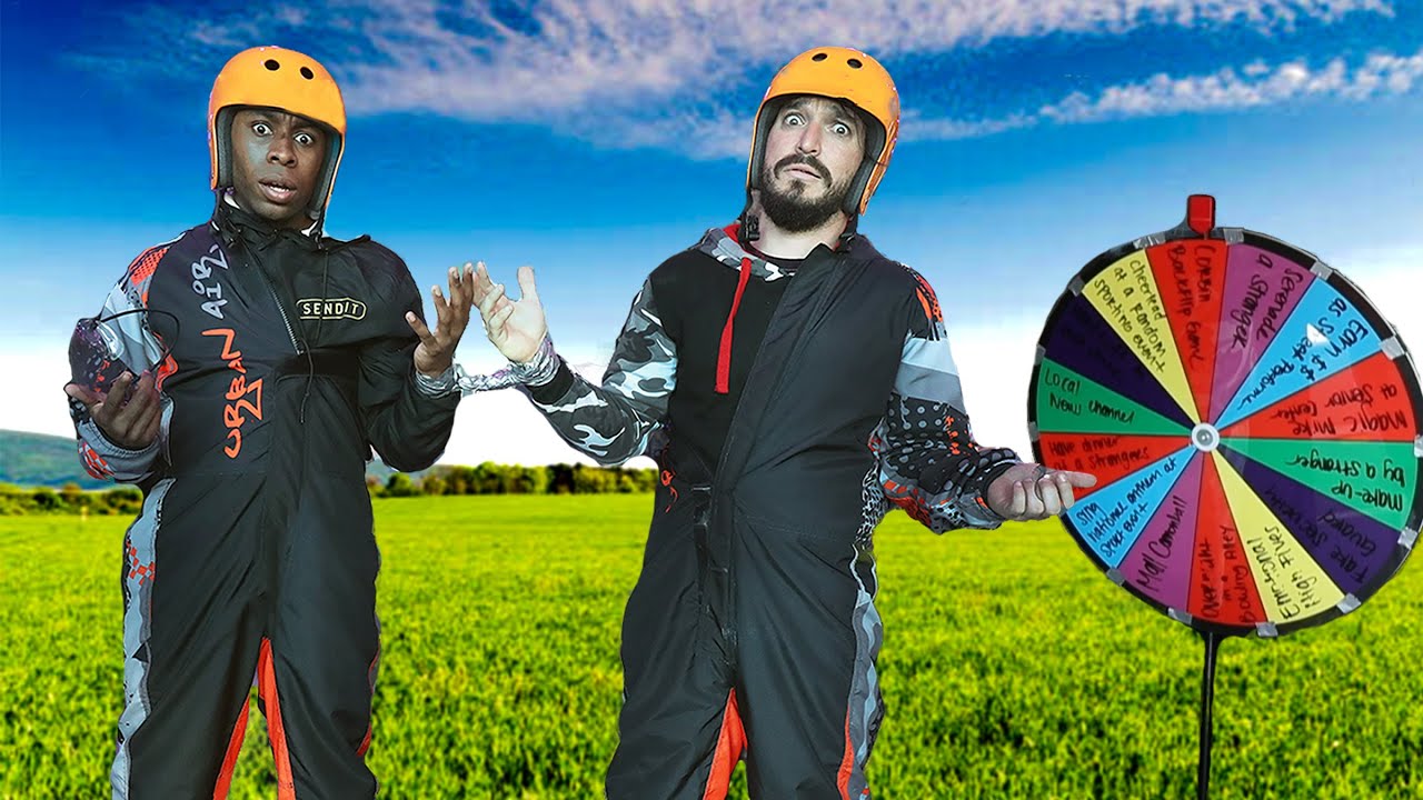 CARNIVAL WHEEL CONTROLS OUR LIVES (End Up Skydiving Handcuffed)
