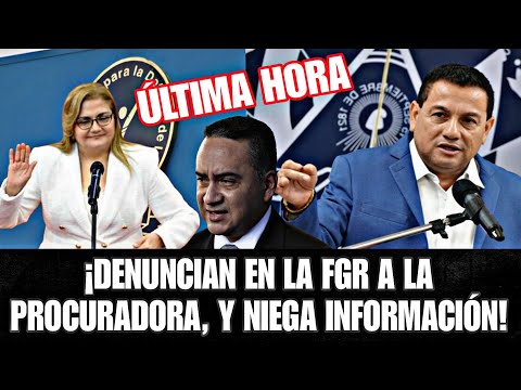 ¡PROCURADORA NIEGA INFORMACIÓN A MINISTRO ROLANDO CASTRO Y PONE EL CASO BAJO RESERVA!