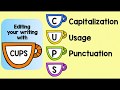 CUPS Editing Techniques and Tips