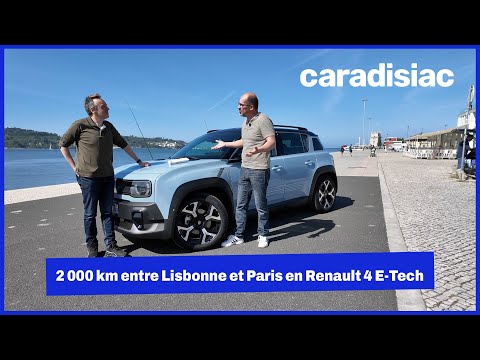 Rejoindre Lisbonne à Paris en Renault 4 E-Tech : facile ou complexe ?