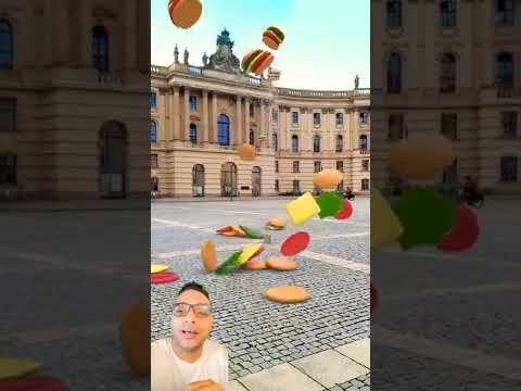 شاهد اغرب سندوتش برجر سحري Trolli Burger Sprite Mentos Experiment  #shorts