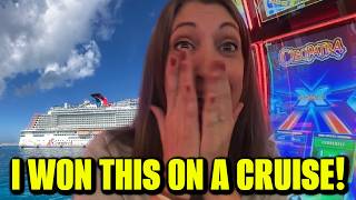 We went on a @BCSlots cruise on the Carnival Jubilee - episode 1 - days 1 and 2
