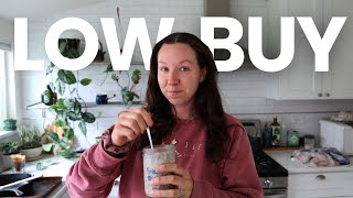 finding balance on my low buy year