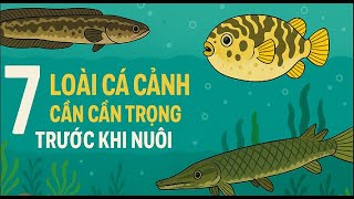 7 loài cá cần cẩn trọng trước khi nuôi