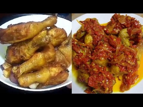 Resepi Ayam Goreng Balado Dengan Terung Dan Kentang