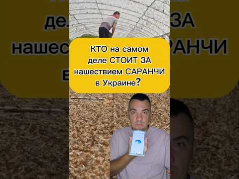 КТО на самом деле СТОИТ ЗА нашествием САРАНЧИ в Украине? #саранча #сарана #саранчаукраина