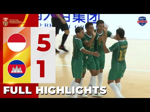 HIGHLIGHT! INDONESIA (5) vs (1) KAMBOJA |  CFA FUTSAL INTERNATIONAL TOURNAMENT 2025