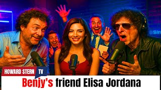 𝗧𝗵𝗲 𝗛𝗼𝘄𝗮𝗿𝗱 𝗦𝘁𝗲𝗿𝗻 𝗦𝗵𝗼𝘄 - Benjy's friend Elisa Jordana