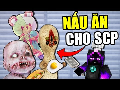 Minecraft SCP Ngoại Truyện #3- THỬ THÁCH NẤU ĂN CHO SCP 👻👉🍜