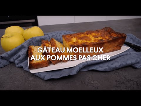 Moelleux aux pommes pas cher