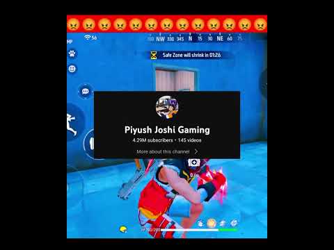 @piyushjocgaming exposed 😡|| wait for end || #freefire #goddangeryt #short