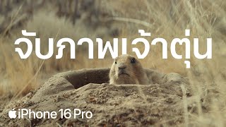 iPhone 16 Pro | ตัวควบคุมกล้อง | Apple