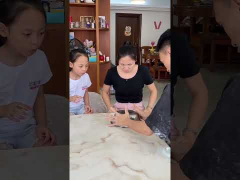Father and son together fooled their aunt.#shortsvideo