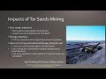 Environmental Impacts of Tar Sands Mining