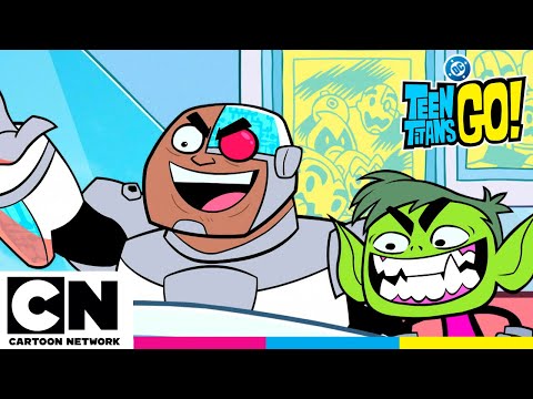 Teen Titans Go! | Cyborg y Chico Bestia, mejores amigos para siempre |  Cartoon Network