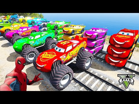 GTA V Epic New Stunt Race For Car Racing Challenge by Trevor and Shark #9999