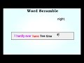 Adverbs of Frequency and Sentence Structure