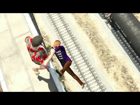 GTA 5 Epic ragdolls episode 24 [Funny moments Grand Theft Auto V]