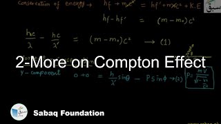 2-More on Compton Effect