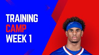 Buffalo Bills Week 1 Training Camp Summary