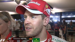 F1 2015 Abu Dhabi GP Sebastian Vettel  Interview