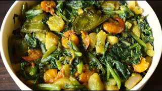 গরম ভাতের সাথে পালং শাকের এই রেসিপিটি থাকলে আর অন্য কিছু লাগবে না || Palang Saag Bengali Recipe