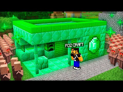 QUE HAY DENTRO DE LA CASA DE ESMERALDA MAS EXTRAÑA DE TODO MINECRAFT