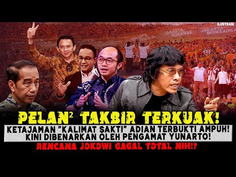 PELAN² TABIR TERKUAK❗KETAJAMAN “KALIMAT SAKTI ADIAN TERBUKTI AMPUH🔥KINI DIBENARKAN PENGAMAT YUNARTO❗