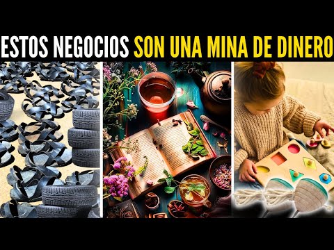 10 Negocios DESDE CASA que son una MINA DE DINERO y que Pocos Hablan