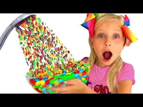 Папа хочет конфеты или Волшебный душ из m&m's