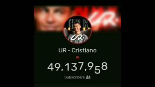 Cristiano Ronaldo | live subscriber counting