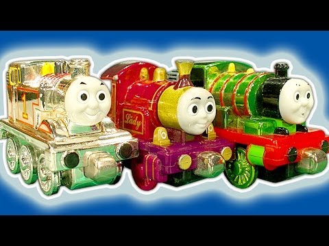 Thomas The Tank Amazing ERTL & Rare Take Along Metallic Collectable Toy Trains
