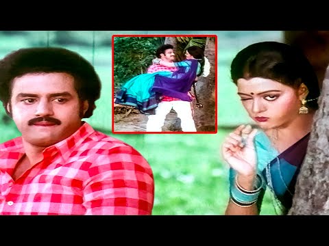 ఈరోజు నీ అంతు చూస్తాను రావే 😉🤤| Bala Krishna - Bhanu Priya Superhit Comedy Scene | Volga Movie