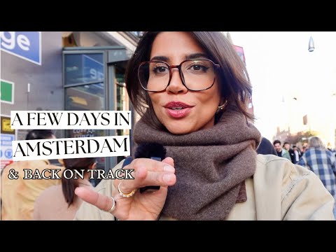 ROAD TRIP À AMSTERDAM, LOOKS MODE ET REPRISE DES BONNES HABITUDES | VLOG | ROSEANDMUSC