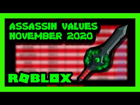 Roblox Assassin Value List Official 2020 07 2021 - assassin roblox value list june
